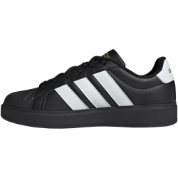 adidas Street Talk Sneaker Kinder JS5053 - core black/cloud white/gold met. 36 2/3