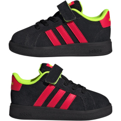 adidas Grand Court 00s Sneaker Kinder JP9353 - core black/lucid red/lucid lemon 21