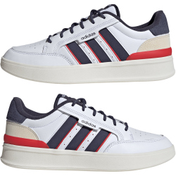 adidas Aspyre 3-Streifen Sneaker Herren HQ7313 - cloud white/shadow navy/pure ruby 40