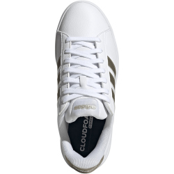 adidas Grand Court 3.0 Sneaker Damen IH1488 - cloud white/cyber met./cloud white 39 1/3