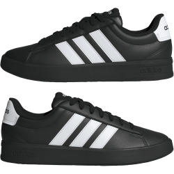 adidas Grand Court 3.0 Sneaker Herren IH1476 - core black/cloud white/cloud white 43 1/3