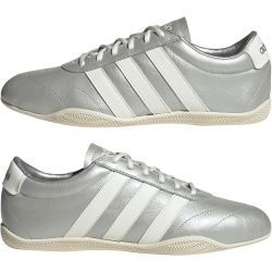 adidas Grand Court Low-Top Sneaker Damen JQ7243 - silver met./off white/cloud white 39 1/3