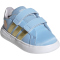 adidas x Disney Frozen Grand Court 3.0 Sneaker Kinder JQ4355 - glow blue/gold met./ice lavender 20