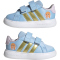 adidas x Disney Frozen Grand Court 3.0 Sneaker Kinder JQ4355 - glow blue/gold met./ice lavender 20