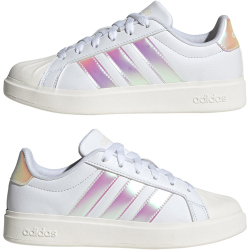 adidas Streettalk Sneaker Kinder JQ1805 - cloud white/iridescent/core white 36