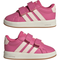 adidas Grand Court 3.0 Sneaker Kinder JP9377 - pink fusion/wonder quartz/off white 25