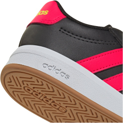 adidas Grand Court 3.0 Sneaker Kinder JP9375 - core black/lucid red/lucid lemon 23