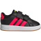 adidas Grand Court 3.0 Sneaker Kinder JP9375 - core black/lucid red/lucid lemon 24