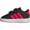 adidas Grand Court 3.0 Sneaker Kinder JP9375 - core black/lucid red/lucid lemon 24