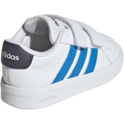 adidas Grand Court 3.0 Sneaker Kinder HP3536 - cloud white/lucid ray blue/aurora onix 19