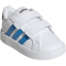 adidas Grand Court 3.0 Sneaker Kinder HP3536 - cloud white/lucid ray blue/aurora onix 19