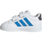 adidas Grand Court 3.0 Sneaker Kinder HP3536 - cloud white/lucid ray blue/aurora onix 19