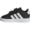 adidas Grand Court 3.0 Sneaker Kinder HP3535 - core black/cloud white/cloud white 25