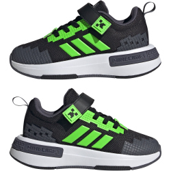 adidas x Minecraft Pro Sneaker Kinder JR1971 - core black/cloud white/aurora onix 29