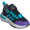 adidas x Minecraft Pro Sneaker Kinder JR1970 - core black/lucid cyan/cloud white 28