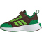 adidas x Minecraft Pro Sneaker Kinder JR1969 - auburn/semi solar green/cloud white 28