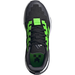 adidas x Minecraft Pro Sneaker Kinder JR1967 - core black/cloud white/aurora onix 37 1/3