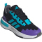 adidas x Minecraft Pro Sneaker Kinder JR1966 - core black/lucid cyan/cloud white 38 2/3
