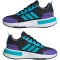 adidas x Minecraft Pro Sneaker Kinder JR1966 - core black/lucid cyan/cloud white 38 2/3