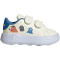 adidas Advantage Sneaker Kinder KI0740 - off white/lucid orange/ray blue 23