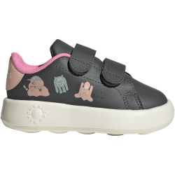 adidas Advantage Sneaker Kinder IH9694 - grey six/off white/bliss pink 23