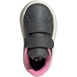 adidas Advantage Sneaker Kinder IH9694 - grey six/off white/bliss pink 23