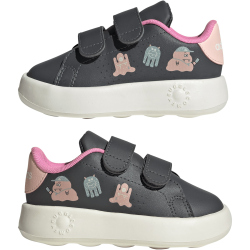 adidas Advantage Sneaker Kinder IH9694 - grey six/off white/bliss pink 23