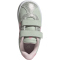 adidas VL Court 3.0 Sneaker Kinder JQ4515 - linen green/bliss pink/clear pink 19