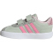 adidas VL Court 3.0 Sneaker Kinder JQ4515 - linen green/bliss pink/clear pink 19