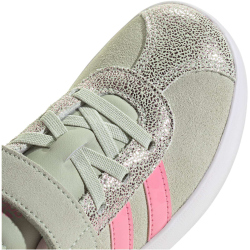 adidas VL Court 3.0 Sneaker Kinder IH1652 - linen green/bliss pink/clear pink 28