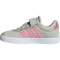 adidas VL Court 3.0 Sneaker Kinder IH1652 - linen green/bliss pink/clear pink 28