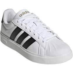 adidas Street Talk Sneaker Damen JP8282 - cloud white/core black/gold met. 38