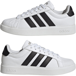 adidas Street Talk Sneaker Damen JP8282 - cloud white/core black/gold met. 38