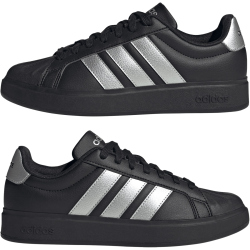 adidas Street Talk Sneaker Damen IH4318 - core black/silver met./core black 38