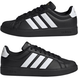 adidas Street Talk Sneaker Herren JP8276 - core black/cloud white/matte gold 39 1/3