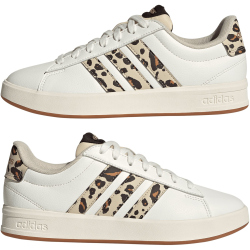 adidas Grand Court 3.0 Sneaker Damen KI3322 - crystal linen/aurora coffee/matte gold 42