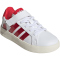 adidas Grand Court 3.0 Sneaker Kinder KJ8650 - cloud white/pure ruby/off white 32
