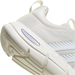 adidas Cloudfoam Flex Laces Sneaker Damen HQ4938 - chalk white/core white/matte silver 36 2/3