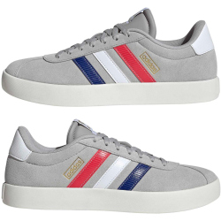 adidas VL Court 3.0 Sneaker Herren HQ0172 - grey two/mystery ink/pure ruby 42