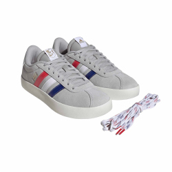 adidas VL Court 3.0 Sneaker Herren HQ0172 - grey two/mystery ink/pure ruby 42