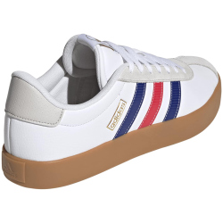 adidas VL Court 3.0 Sneaker Herren HQ0140 - cloud white/pure ruby/mystery ink 40