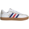 adidas VL Court 3.0 Sneaker Herren HQ0140 - cloud white/pure ruby/mystery ink 41 1/3