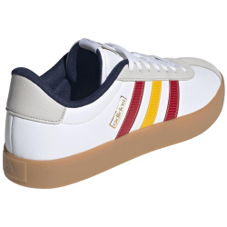 adidas VL Court 3.0 Sneaker Herren HQ0138 - cloud white/team power red 2/crew yellow 42 2/3