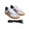 adidas VL Court 3.0 Sneaker Herren HQ0137 - cloud white/core black/gold met. 41 1/3