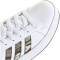 adidas Grand Court 3.0 Sneaker Kinder KI5695 - cloud white/tent green/gum5 40