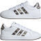 adidas Grand Court 3.0 Sneaker Kinder KI5695 - cloud white/tent green/gum5 40