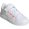 adidas Grand Court 3.0 Sneaker Kinder JQ1988 - cloud white/iridescent/cloud white 28.5