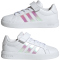 adidas Grand Court 3.0 Sneaker Kinder JQ1988 - cloud white/iridescent/cloud white 28.5