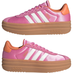 adidas VL Court Bold Sneaker Kinder JQ1875 - bliss pink/off white/dusky orange 35.5