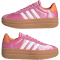 adidas VL Court Bold Sneaker Kinder JQ1875 - bliss pink/off white/dusky orange 35.5